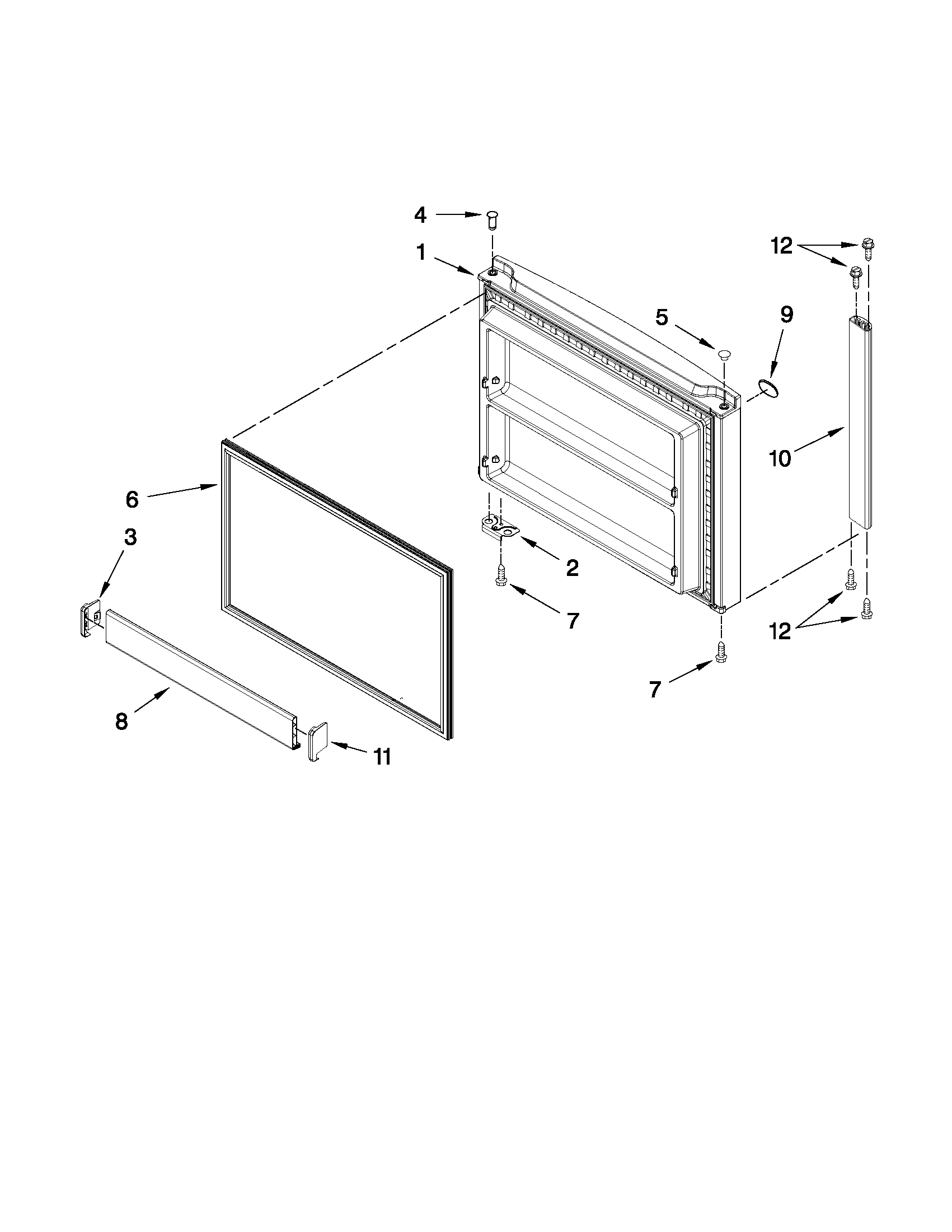 FREEZER DOOR PARTS