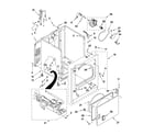 Whirlpool WGD4910XQ1 cabinet parts diagram