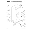 Whirlpool WRT779REYB01 cabinet parts diagram