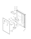 Refrigerator door parts