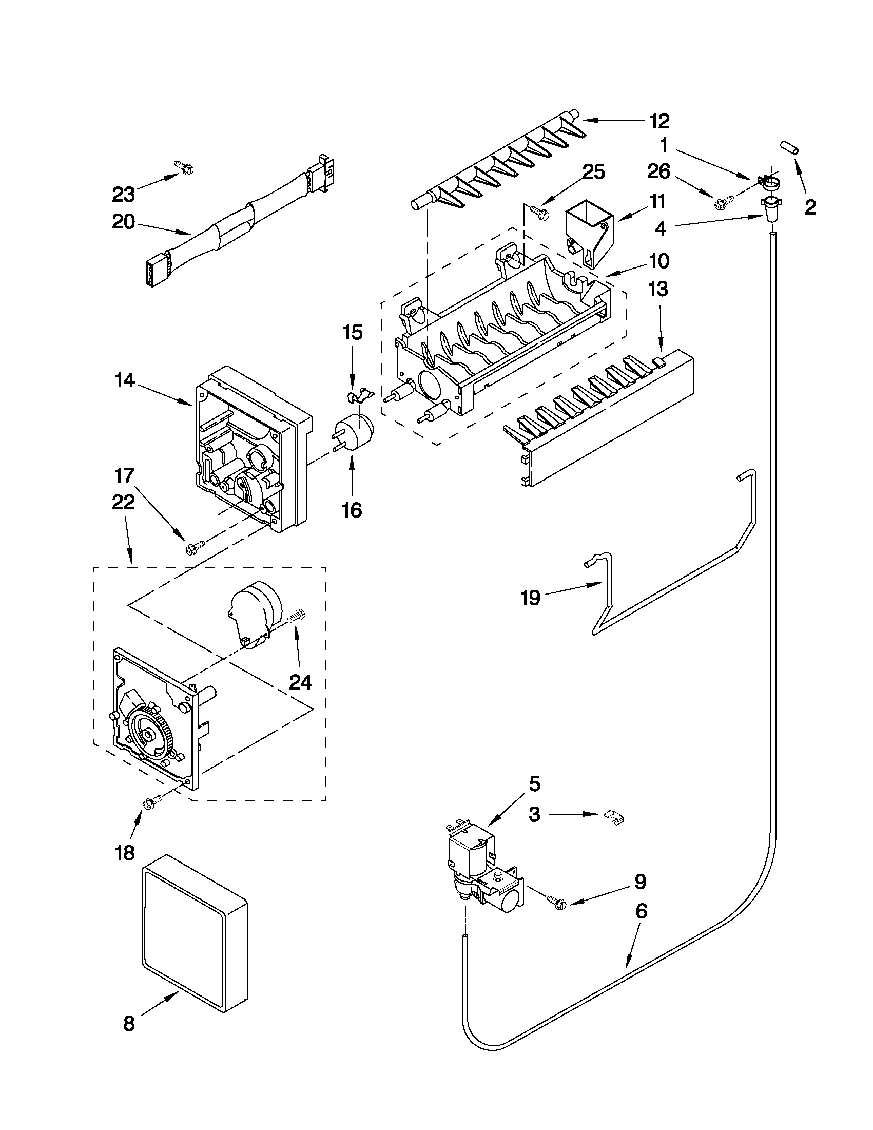 ICEMAKER PARTS