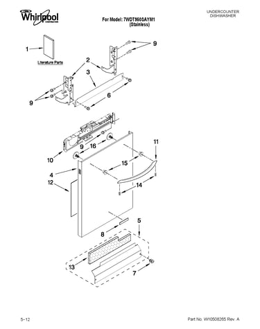 Door and panel parts