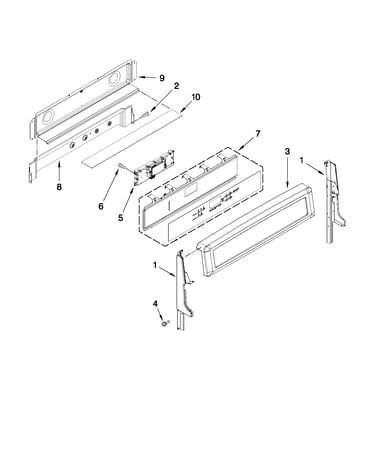 Control panel parts