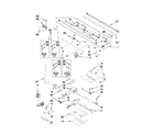 Maytag MGT8655XB00 manifold parts diagram