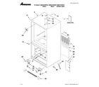 Amana ABB2224WEB2 cabinet parts diagram