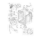 Whirlpool CGD8990XW1 cabinet parts diagram