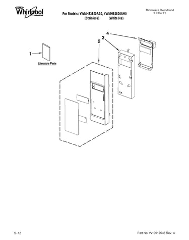 Control panel parts