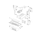 Whirlpool YWMH53520AH0 interior and ventilation parts diagram