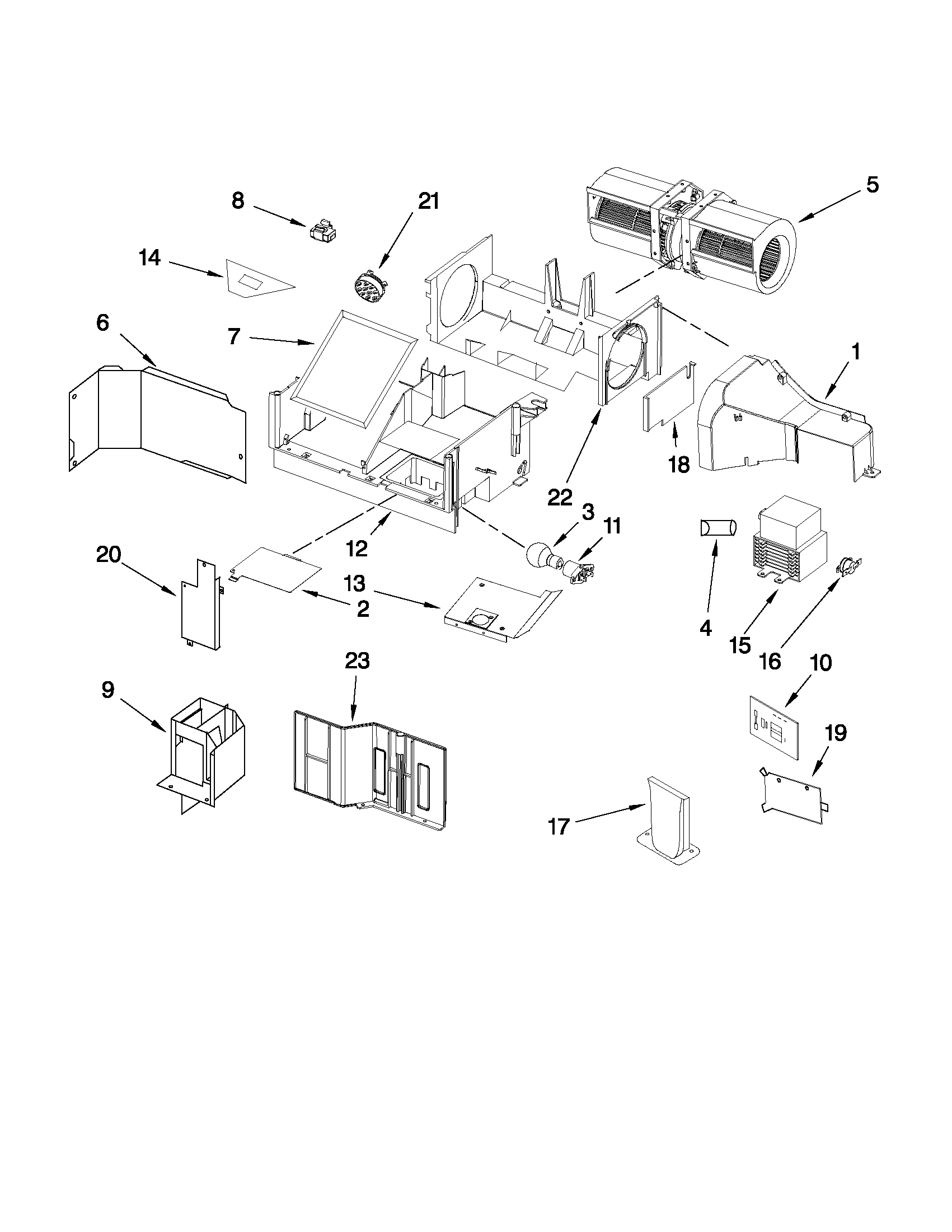 Air flow parts