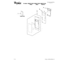 Whirlpool YWMH31017AW0 control panel parts diagram