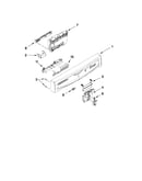 Control panel and latch parts