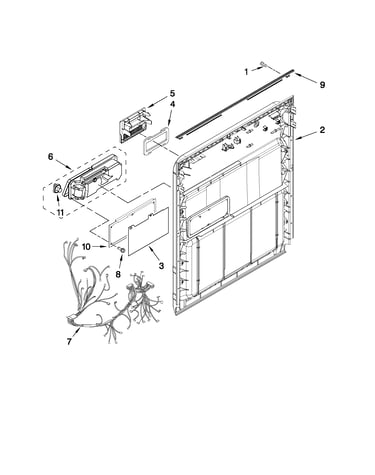Inner door parts