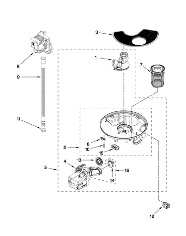 Pump and motor parts
