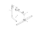Ikea IUD8100YS1 upper wash and rinse parts diagram