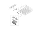Ikea IUD8100YS1 lower rack parts diagram