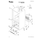 Whirlpool GB2FHDXWS06 cabinet parts diagram