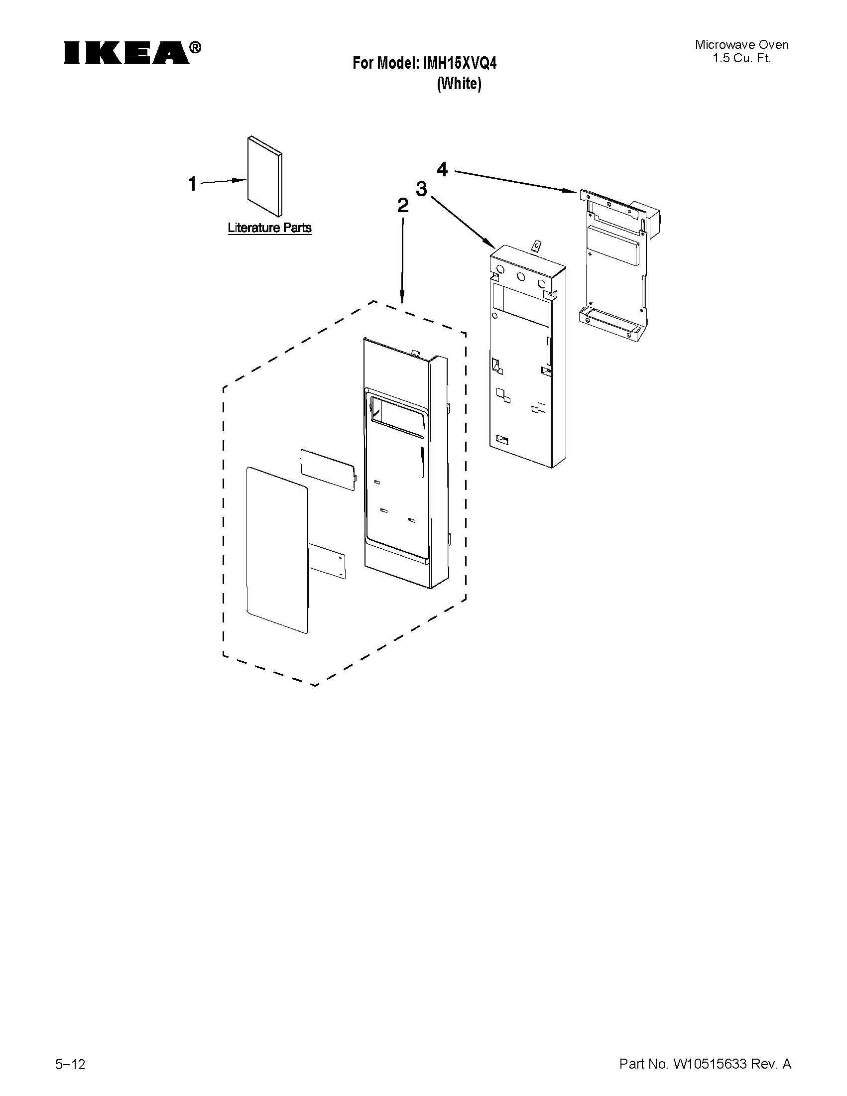 CONTROL PANEL PARTS