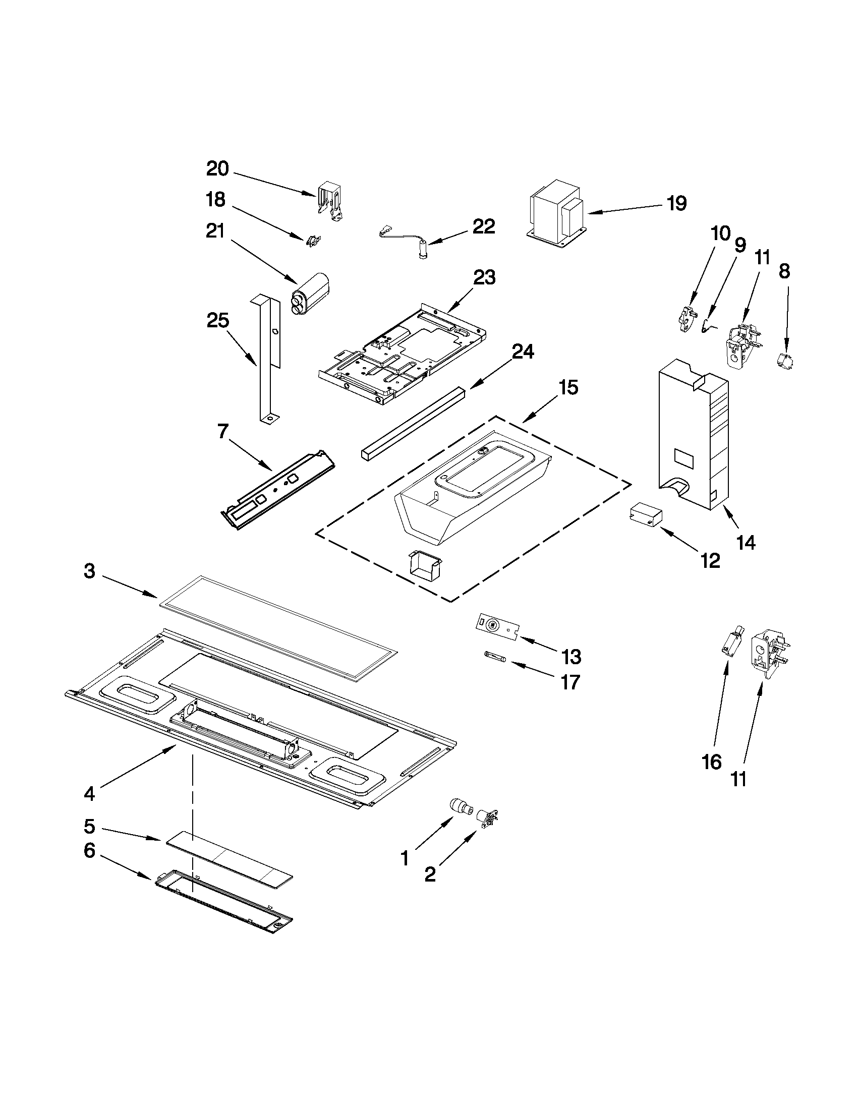 Interior and ventilation parts