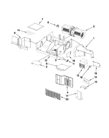 Air flow parts