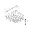 Upper rack and track parts