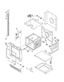 Upper oven parts