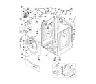 Maytag MDG25PDAWW0 cabinet parts diagram
