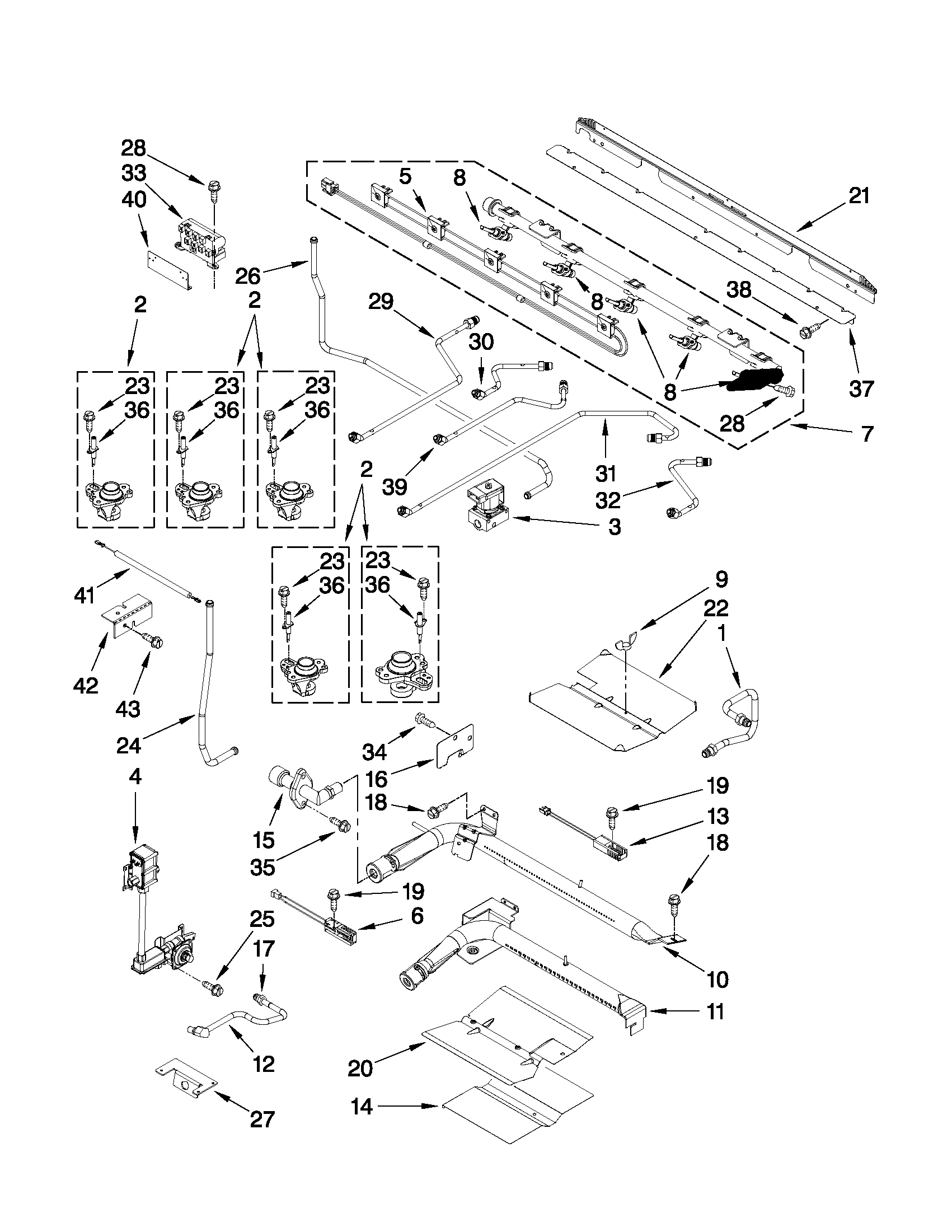 MANIFOLD PARTS