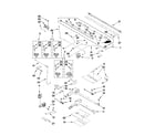 Maytag MGT8885XB00 manifold parts diagram