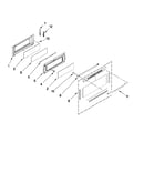 Upper door parts