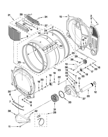 Bulkhead and blower parts