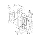 Maytag MLE20PDAZW0 washer cabinet parts diagram