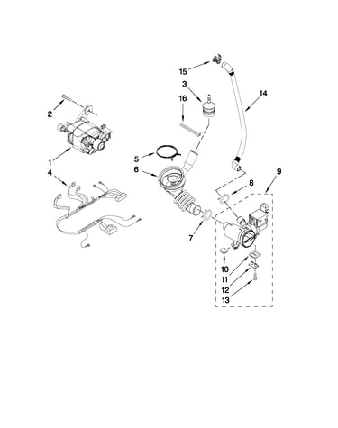 Pump and motor parts
