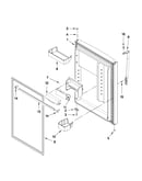 Refrigerator door parts