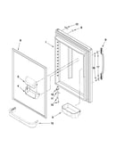 Refrigerator door parts