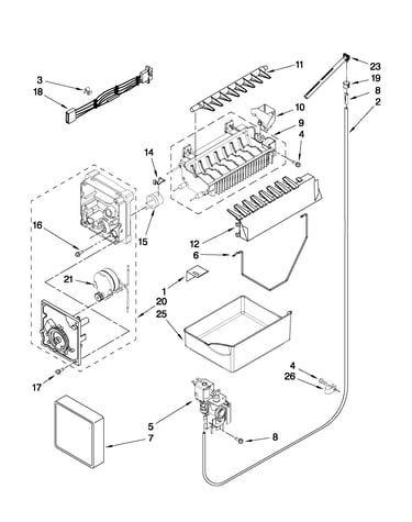 Icemaker parts