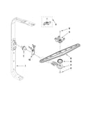 Upper wash and rinse parts