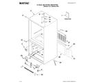 Maytag MBL1957WES2 cabinet parts diagram