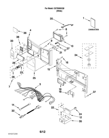 Control panel parts