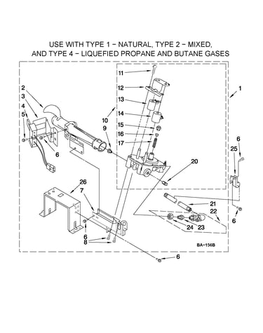 W10135231 burner assembly