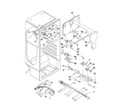 Whirlpool W8RXNGMWB01 liner parts diagram