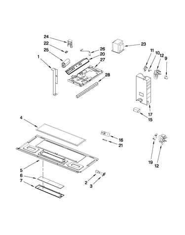 Interior and ventilation parts
