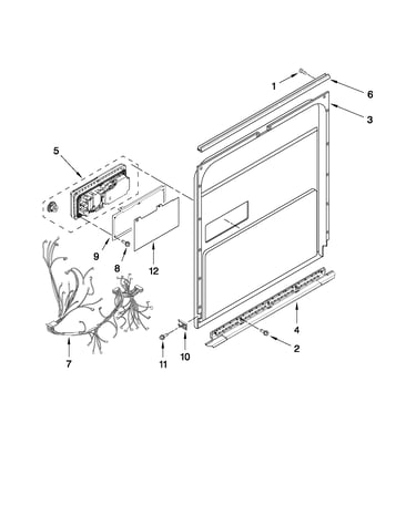 Inner door parts