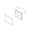 Freezer door parts