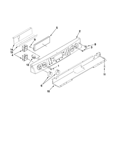 Control panel parts