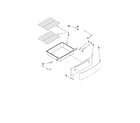 Jenn-Air JES8850CAB00 drawer and rack parts diagram