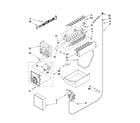 Maytag MBF1953YEW3 icemaker parts diagram