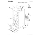 Maytag MBL2258XES4 cabinet parts diagram