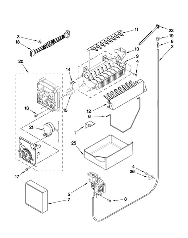 Icemaker parts