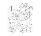 Whirlpool YGFE461LVQ0 chassis parts diagram