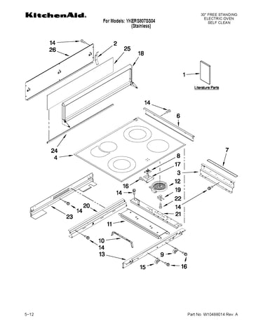 Cooktop parts